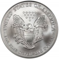 2000 1 oz American Silver Eagle Coin - Gem BU