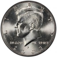 2003 Kennedy Half Dollar Coin - Choice BU