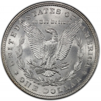 1881 Morgan Silver Dollar Coin - BU