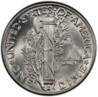 1939 Mercury Silver Dime Coin - Choice BU