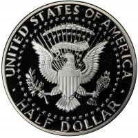 1993-S 90% Silver Kennedy Proof Half Dollar Coin - Choice PF