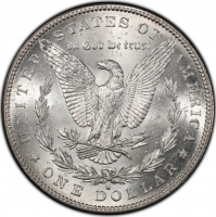 1883-S Morgan Silver Dollar Coin - BU