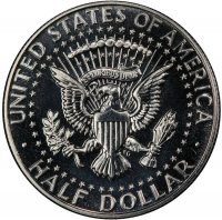 1967 SMS 40% Silver Kennedy Half Dollar Coin - Choice BU
