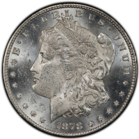 1878-S Morgan Silver Dollar Coin - BU