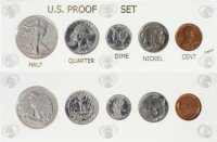 1937 U.S. Silver Proof Coin Set (New Capital Plastic Holder)