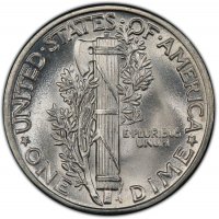 1943 Mercury Silver Dime Coin - Choice BU