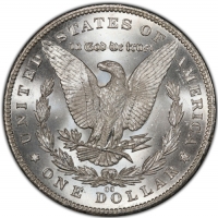1884-CC Morgan Silver Dollar Coin - BU
