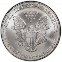 2001 1 oz American Silver Eagle Coin - Gem BU
