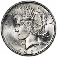 1926-D Peace Silver Dollar Coin - Brilliant Uncirculated (BU)