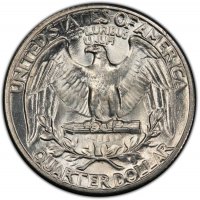 1935 Washington Silver Quarter Coin - Choice BU