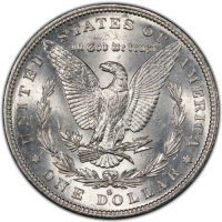 1882-S Morgan Silver Dollar Coin - BU