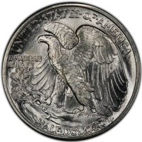 1940 Walking Liberty Silver Half Dollar Coin - BU
