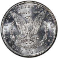 1881-S Morgan Silver Dollar Coin - BU
