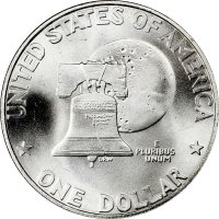 1776-1976-S Eisenhower 40% Silver Dollar Coin - BU
