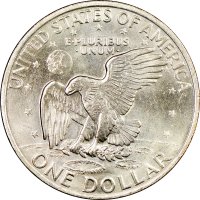 1971 Eisenhower Dollar Coin - BU