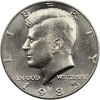 1985 Kennedy Half Dollar Coin - Choice BU