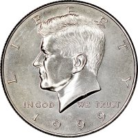 1999 Kennedy Half Dollar Coin - Choice BU