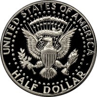1981-S Kennedy Proof Half Dollar Coin - Type 1 - Choice PF