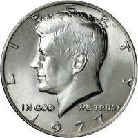 1977 Kennedy Half Dollar Coin - Choice BU