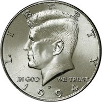 1994 Kennedy Half Dollar Coin - Choice BU