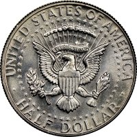 1967 40% Silver Kennedy Half Dollar Coin - Choice BU