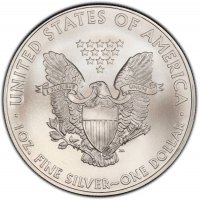2008 1 oz American Silver Eagle Coin - Gem BU