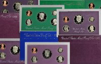 All 16 Clad 1983-1998 U.S. Proof Coin Sets