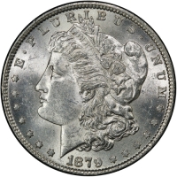 1879 Morgan Silver Dollar Coin - BU