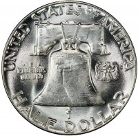 1953 Franklin Silver Half Dollar Coin - Choice BU