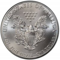 2015 1 oz American Silver Eagle Coin - Gem BU