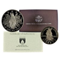 1989 Congressional Commemorative Silver Set (Proof, 2 Coin)