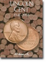 Harris Folder For 1941-74 Lincoln Cent Coin