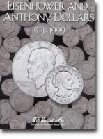 Harris Folder For 1971-99 Eisenhower+Anthony Dollar Coins