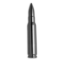 2 oz Silver Bullet - .308 Caliber Winchester Rifle Design