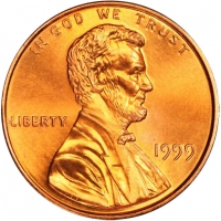 1990-1999 Lincoln Cent Coin - From Sealed U.S. Mint Set - Nice BU - Choose Date and Mint Mark!