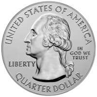 2019 5 oz Silver ATB American Memorial Park Coin - Gem BU (In Capsule)