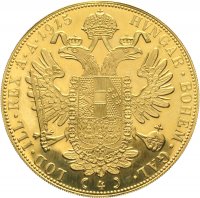 Austrian Gold 4 Ducat Coin - AU/BU
