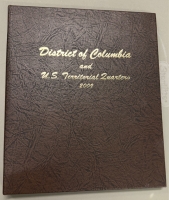 Dansco Album for 2009 District of Columbia and U.S. Territorial Quarters - Lightly Used