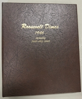 Dansco Album 8125 for Roosevelt Dimes including Proof Only Issues - 1946-2023 - Lightly Used