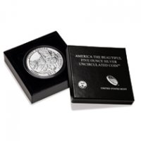 2010-P 5 oz Grand Canyon ATB Silver Coin - Special Finish