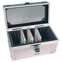 Guardhouse Aluminum Box for Certified Coins With Clear Top - Holds up to 10 Certified Coins