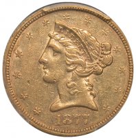 $5.00 Liberty Head Half Eagle Gold Coins - Random Dates - XF/AU