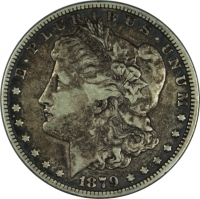 1879-S Rev of '78 Morgan Silver Dollar Coin - Extremely Fine