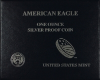 2011-W American Proof Silver Eagle Box & COA (NO Coin)