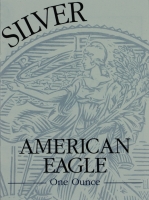 2001-W American Proof Silver Eagle Box & COA (NO Coin)