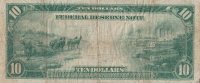 1914 $10.00 Federal Reserve Note - Large Type - Fine
