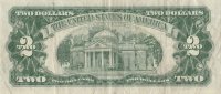 1963 $2.00 U.S. Note - Red Seal - Fine / Very Fine