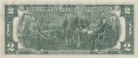 1976 $2.00 Federal Reserve Note - Double Postmarked 1st Day of Issue w/ 13c Stamp - Choice UNC