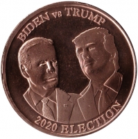 1 oz Copper Round - 2020 Election - Biden vs Trump