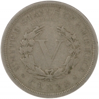 1905 Liberty Head V Nickel Coin - Fine